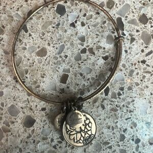 Alex and Ani Gold Charm Bracelet